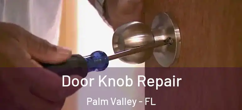 Door Knob Repair Palm Valley - FL