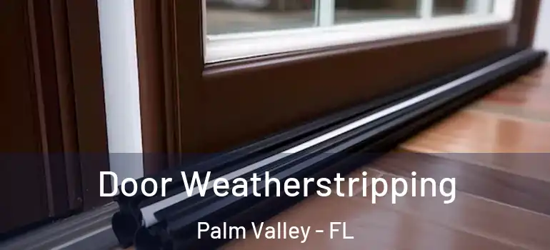 Door Weatherstripping Palm Valley - FL