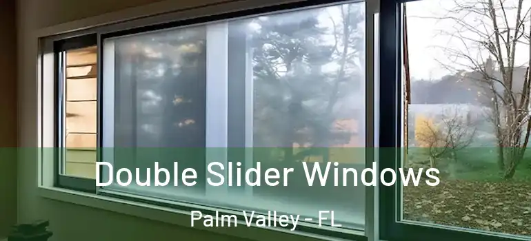 Double Slider Windows Palm Valley - FL