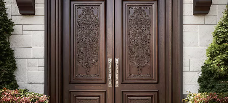 Double Front Doors in Palm Valley, FL