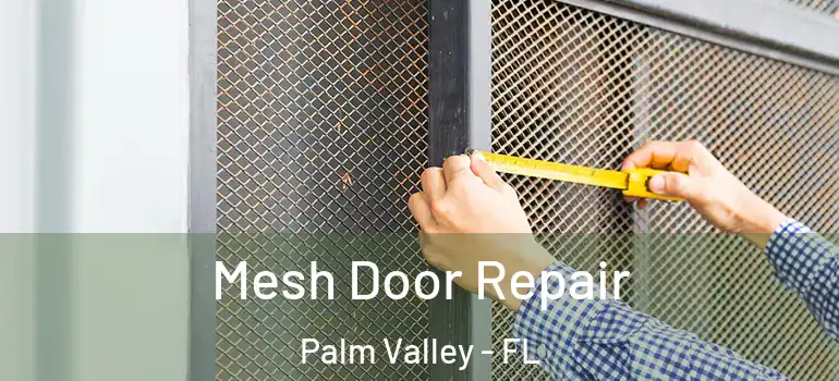 Mesh Door Repair Palm Valley - FL