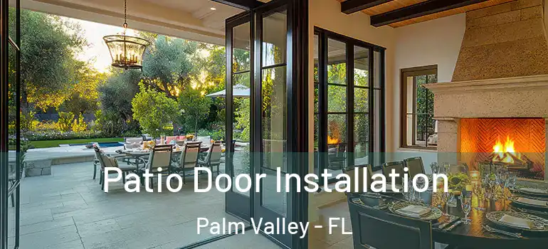 Patio Door Installation Palm Valley - FL