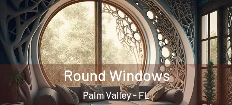 Round Windows Palm Valley - FL