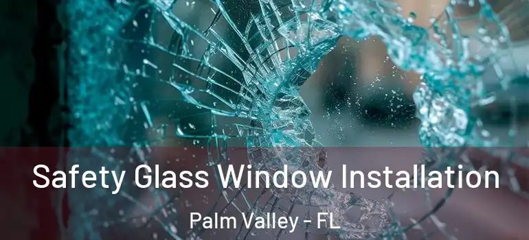 Safety Glass Window Installation Palm Valley - FL