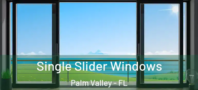 Single Slider Windows Palm Valley - FL