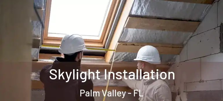 Skylight Installation Palm Valley - FL
