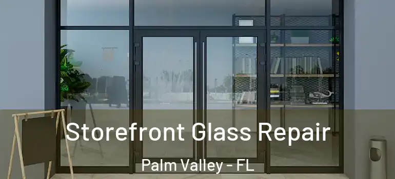 Storefront Glass Repair Palm Valley - FL
