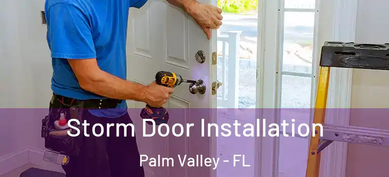 Storm Door Installation Palm Valley - FL