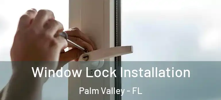 Window Lock Installation Palm Valley - FL