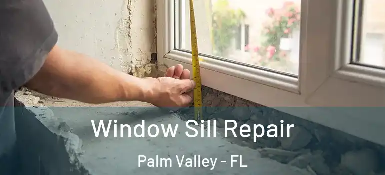 Window Sill Repair Palm Valley - FL